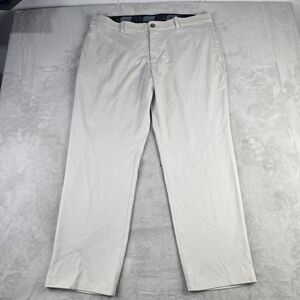 Nike Dri Fit Victory Standard Fit Golf Pants Men Sz 40x30 Light Bone Performance